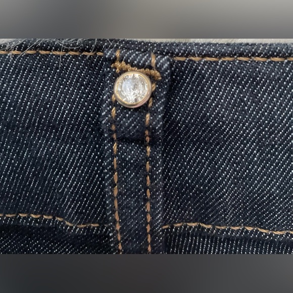 LIU*JO CROPPED BOTTOM UP JEANS - Picture 7 of 12